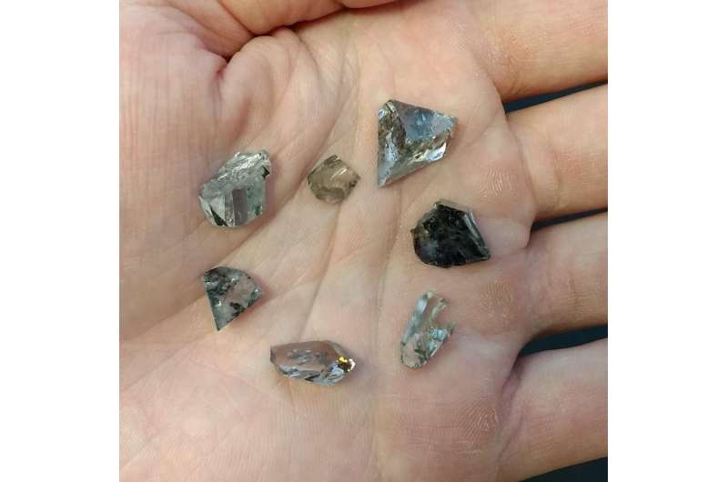 Biggest and best diamonds formed in deep mantle metallic liquid