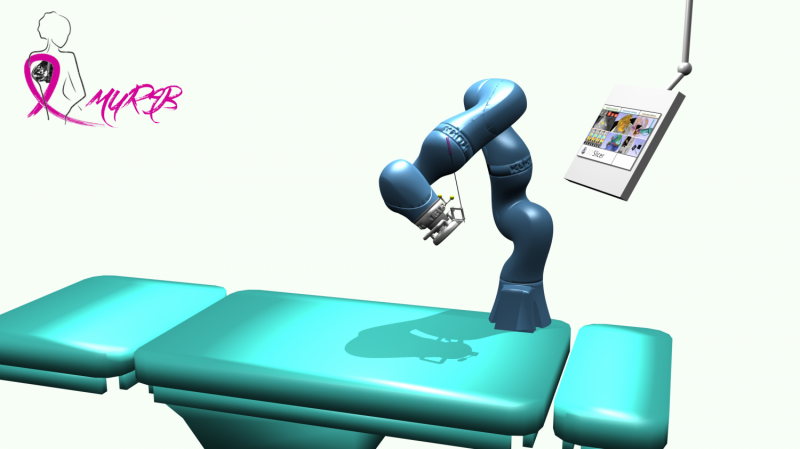 Biopsy robot combines MRI and ultrasound