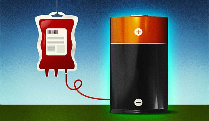 Blood molecule key to more efficient batteries