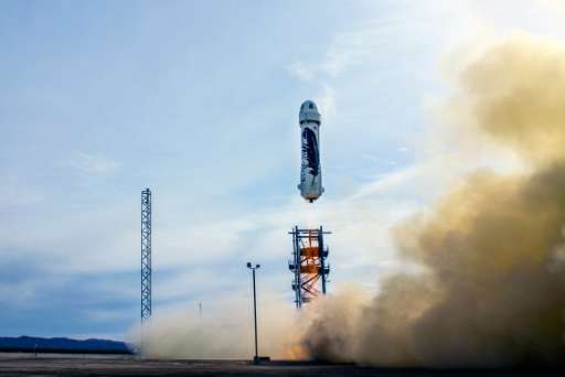 Blue Origin, said that the same New Shepard booster which blasted off and landed in November had repeated the feat, hitting an a