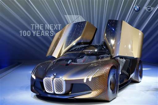 BMW shows off concept car for the self-driving future