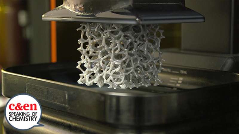 Building a faster, more versatile 3-D printer with chemistry (video)