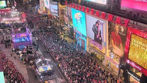 Cameras allow New Year's views all over world