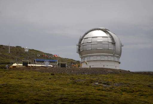 Canary Islands selected as alternate giant telescope site