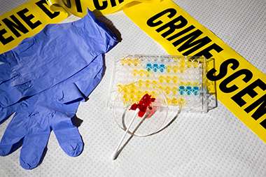 Chemist unveils latest forensic discovery to identify criminals