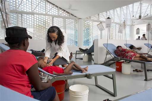 Cholera quietly still kills dozens a month in Haiti