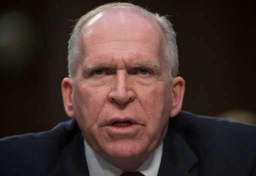 CIA Director John Brennan testifies before the Senate Intelligence Committee on February 24, 2016
