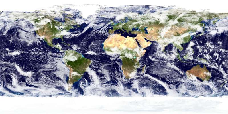 Clouds are moving higher, subtropical dry zones expanding, according to satellite analysis