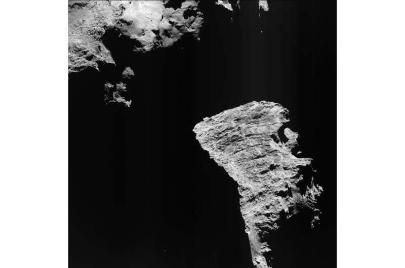 Comet cliffs