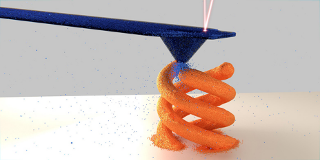 Copper deposition to fabricate tiny 3-D objects