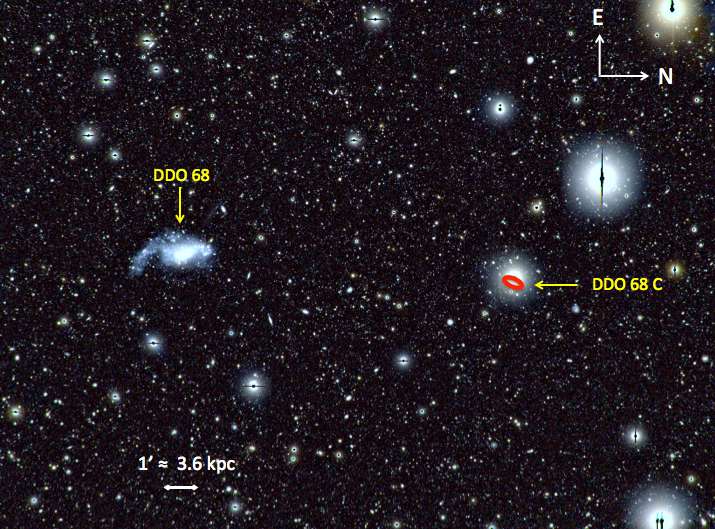 DDO 68: Among Galaxies, a Flea, but a Voracious One