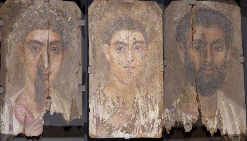 Detective scientists discover ancient clues in mummy portraits