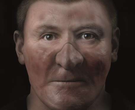 Digitally reconstructed skull and face may reveal Robert the Bruce, king-hero of the Scots