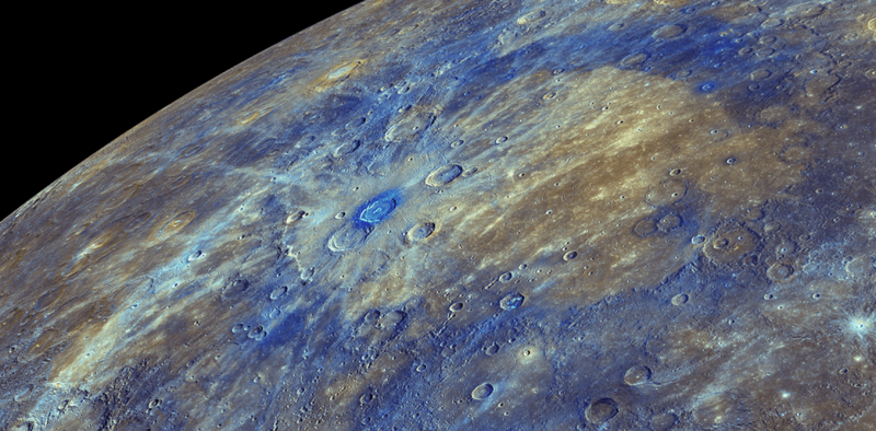 Discovery of carbon on Mercury reveals the planet's dark past
