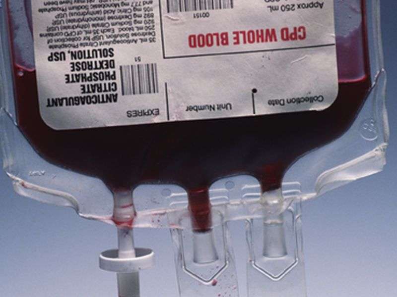 Donated blood won't transmit alzheimer's, parkinson's disease