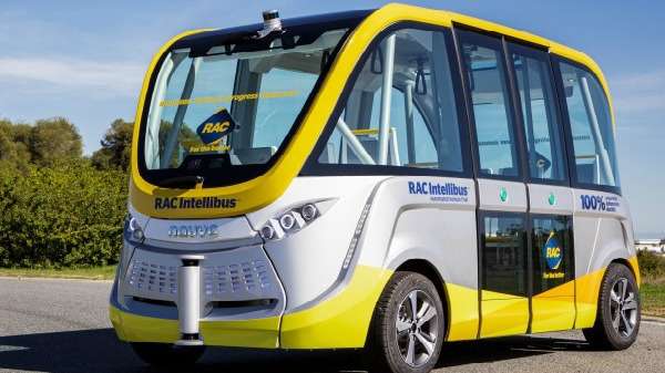 Driverless shuttlebus undergoes trial in South Perth