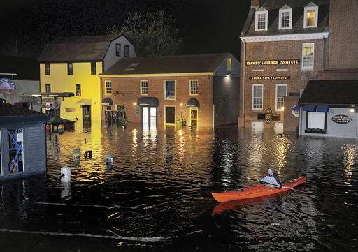 Drowning history: Sea level rise threatens US historic sites