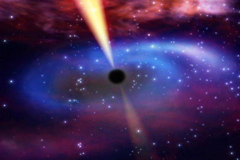 Earth-size telescope tracks the aftermath of a star being swallowed by a supermassive black hole