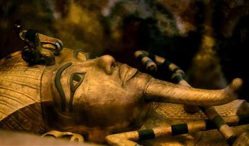 Egypt says scan of King Tut's burial tomb shows hidden rooms