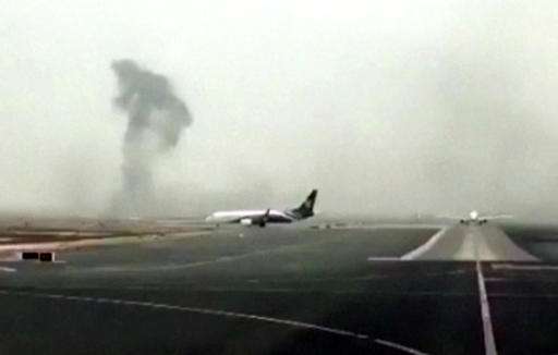 Emirates jet crashed as gear went up for 2nd landing attempt