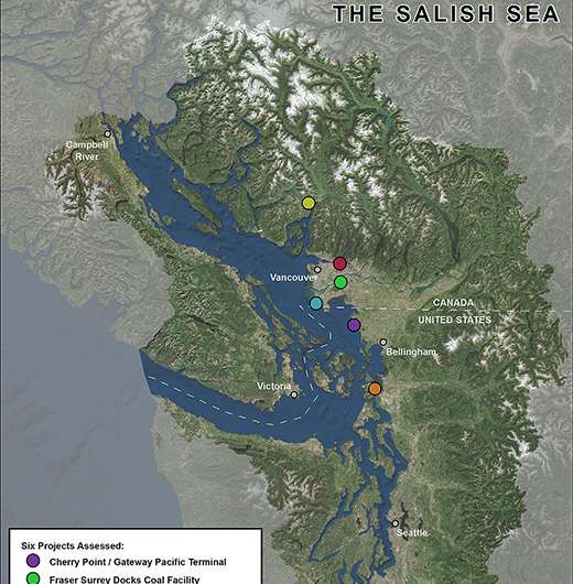 Energy development impacts for the Salish Sea