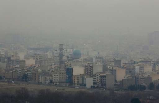 Exhaust fumes from millions of cars and motorcycles that ply Tehran's roads account for 80 percent of its pollution, which incre