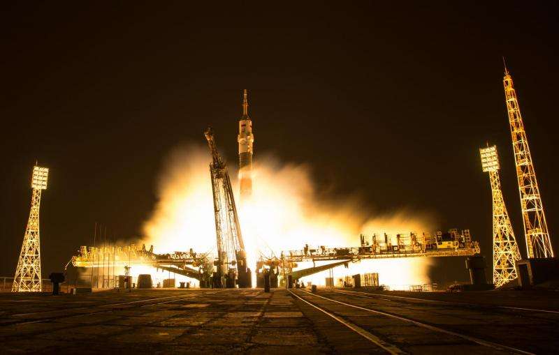 Expedition 50 Crew Launches to the International Space Station