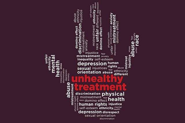 Experts view mental health status of discrimination victims as a public health concern