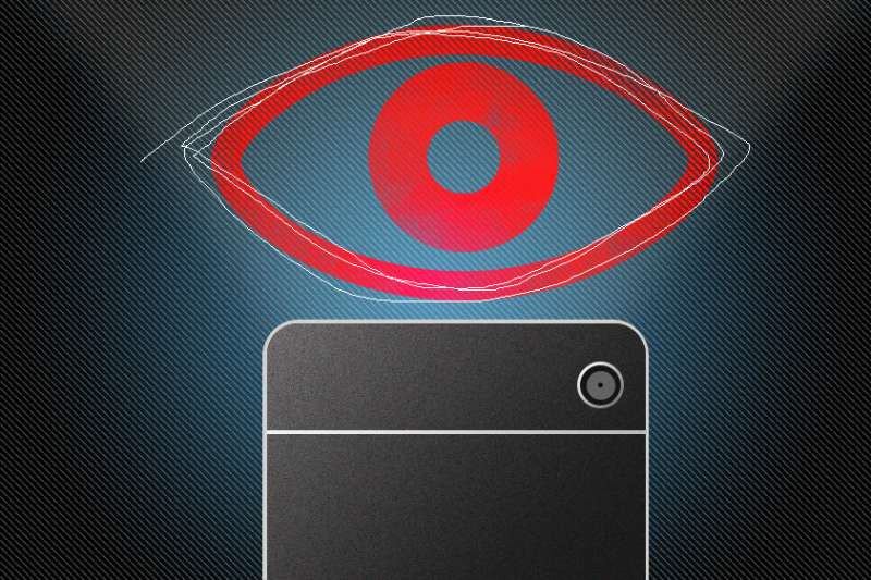 Eye-tracking system uses ordinary cellphone camera
