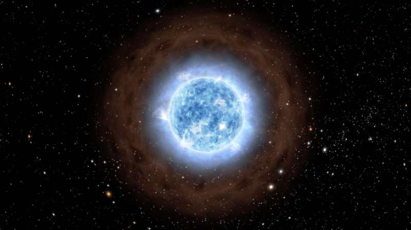 Faintest hisses from space reveal famous star's past life
