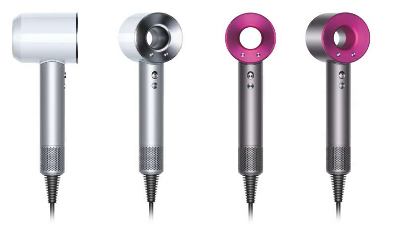 Fast-spinning, heat-controlling hair dryer latest Dyson opus