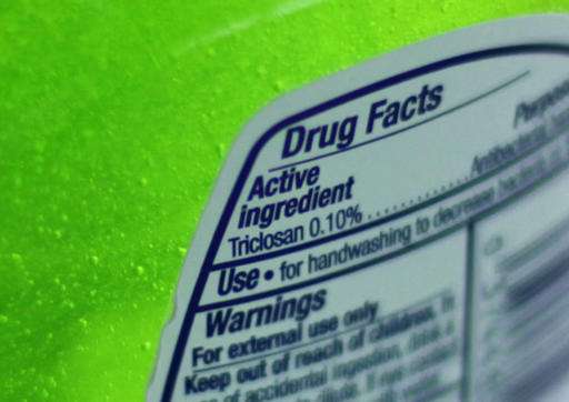 美国食品药品监督管理局(FDA)禁止肥皂中使用防腐剂;没有证据证明它们有效