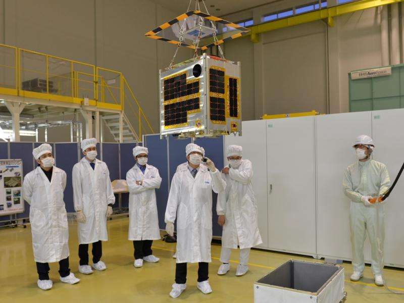 Filipino scientists complete 50kg microsatellite with help from researchers in Japan