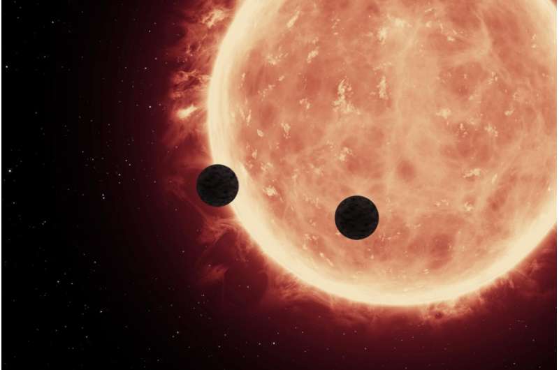 First atmospheric study of Earth-sized exoplanets reveals rocky worlds