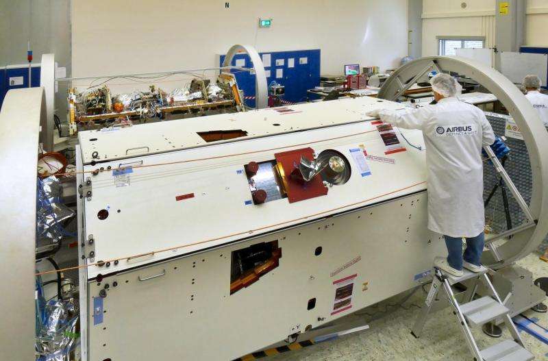 First GRACE follow-on satellite completes construction