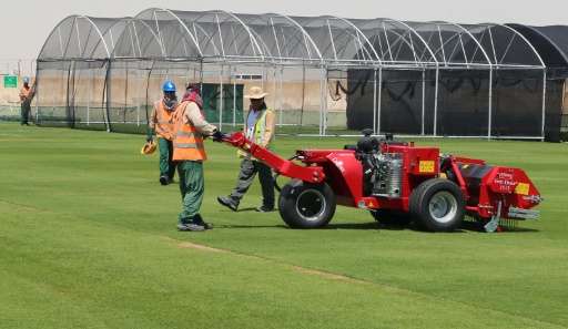 Following concerns over poor quality pitches at Euro 2016, Quatar University scientists have employed 3D printers and wind tunne