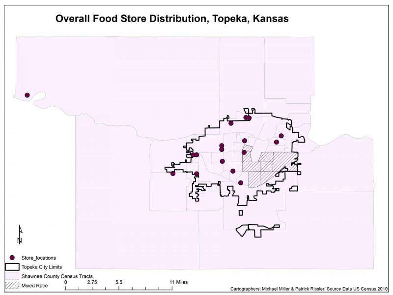 Food availability a problem in smaller urban cities, a Kansas State University study finds