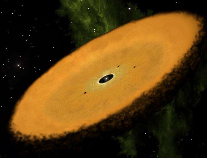 Found: Oldest known planet-forming disk