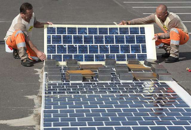 France has solar-strip paving ambitions for long stretch of roads