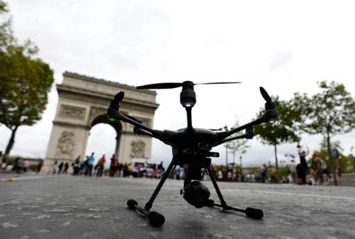 France is the world leader in the market for civilian drones, selling 300,000 of the devices last year—three times as many as in