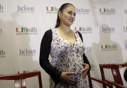 Frequent exams only treatment for pregnant woman with Zika