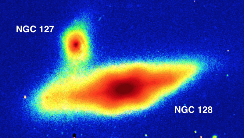 Galaxy-sized peanuts? Astronomers use new imaging software to detect double ‘peanut shell’ galaxy