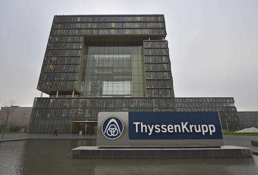 Germany's ThyssenKrupp hit by sustained hacking attack