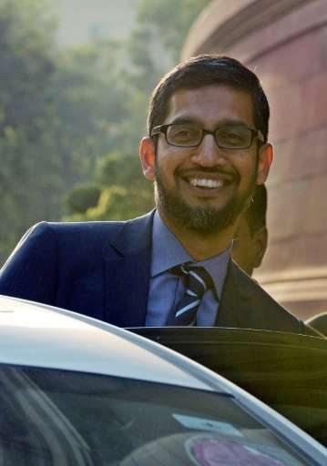 Google chief executive Sundar Pichai leant high-profile support to Apple's Tim Cook with a series of tweets