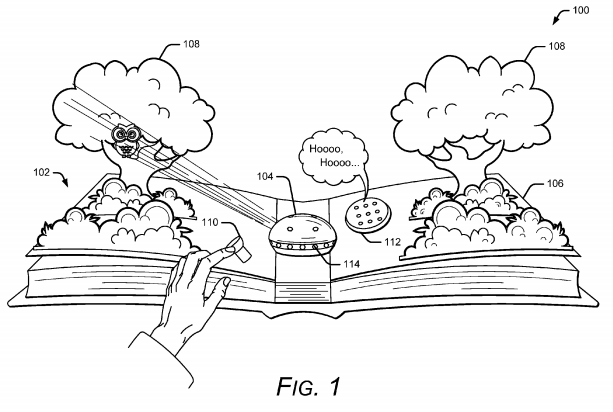 Google envisions delivery of AR elements to physical books