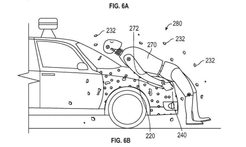 Google patent talk: How a sticky situation may protect a pedestrian