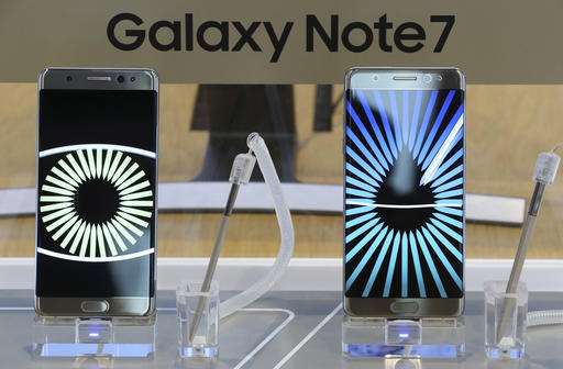 Gov't bans Samsung Galaxy Note 7 phones from airliners