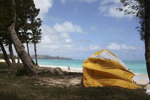 Hawaii moves to crack down on campsite rentals on Airbnb