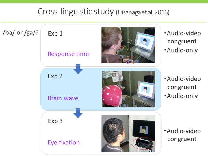 Hearing with your eyes -- a Western style of speech perception