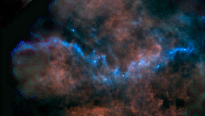 Herschel reveals a ribbon of future stars